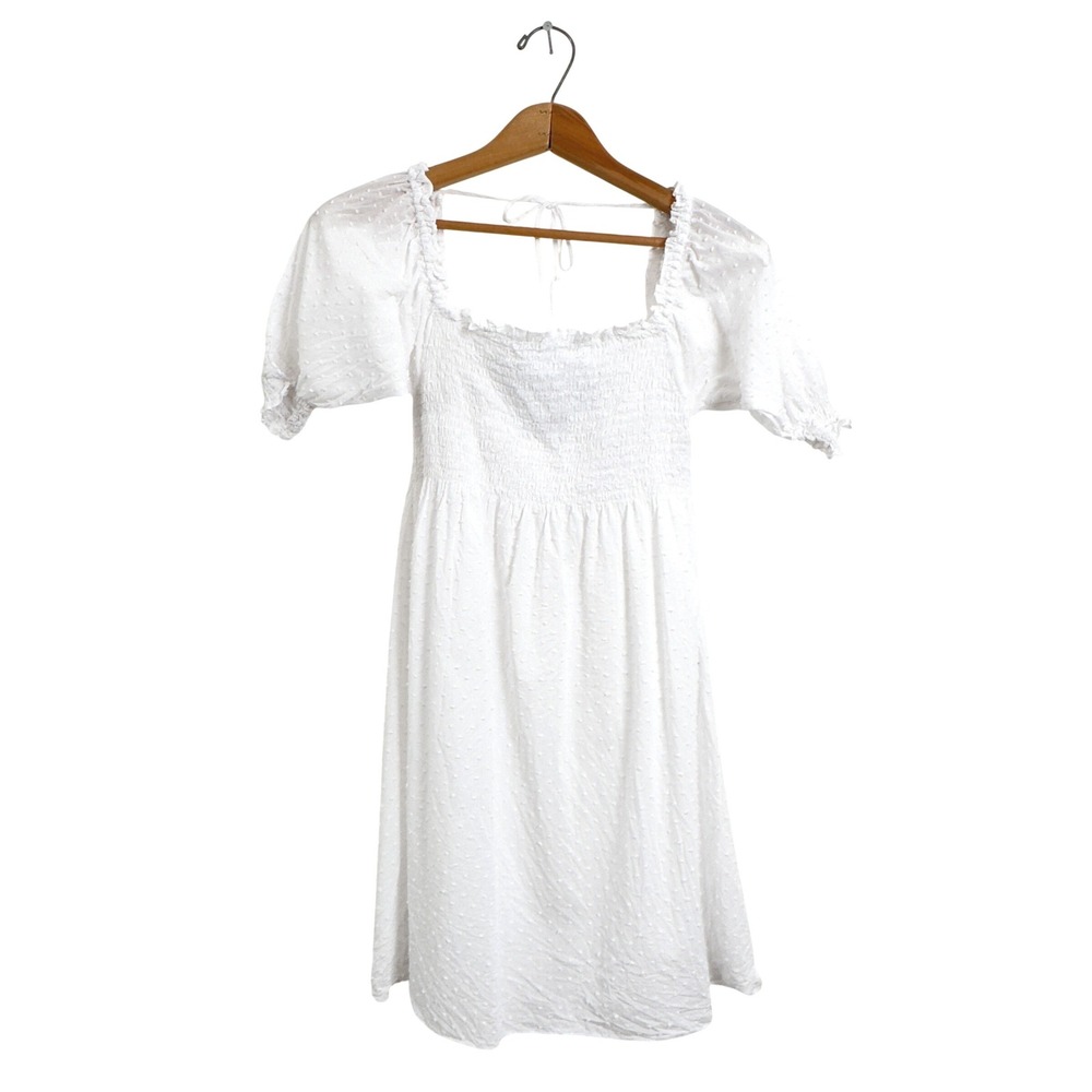 The Hill House Athena Nap Dress Swiss Dot Cotton - XS